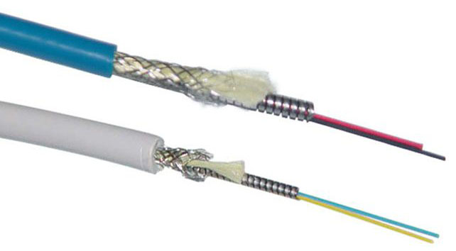 Duplex Armored Optical Fiber Cable-Round Type